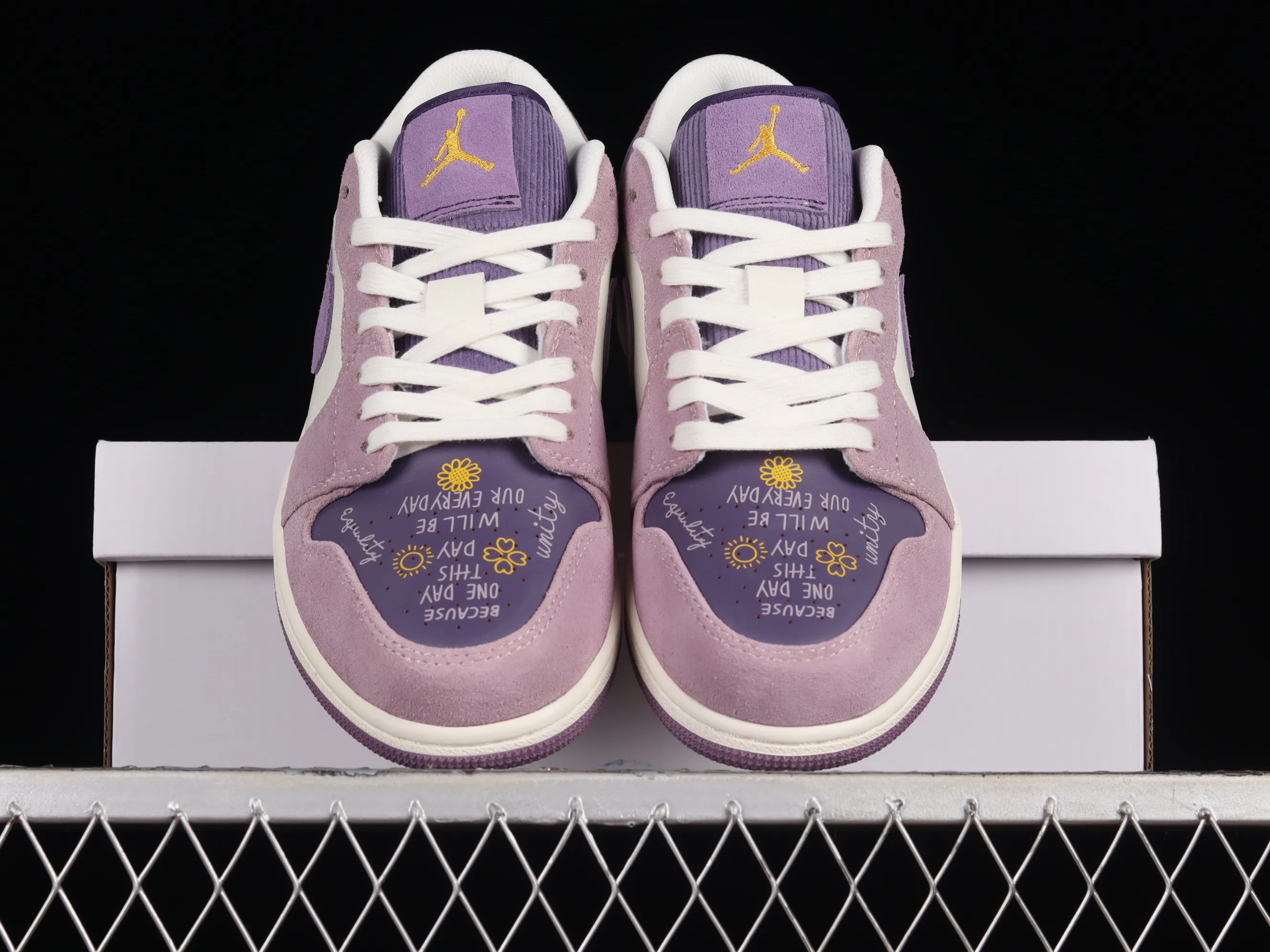 All categories Air Jordan Jordan series basketball shoes Air Jordan 1 Low Z version Air Jordan 1 Low "Unity" AJ1 Joe 1 Purple Sunflower Low-top basketball shoes DR8057-500